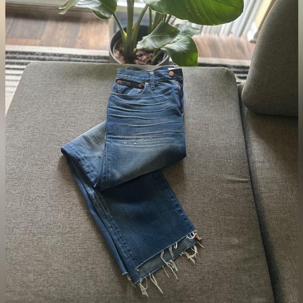 Madewell Mid-Rise Cropped Jeans